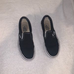 Black Slip on Vans